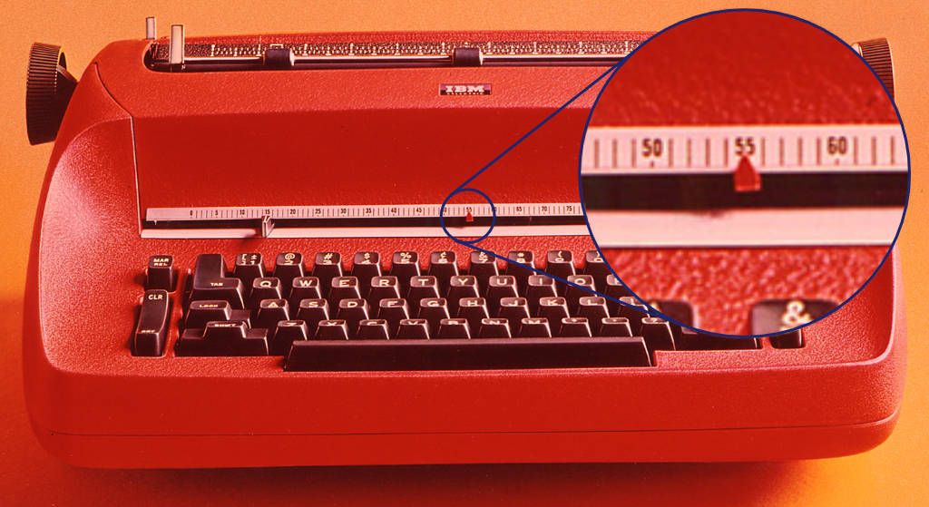 IBM Selectric typewriter has a cursor which looks like the house symbol.