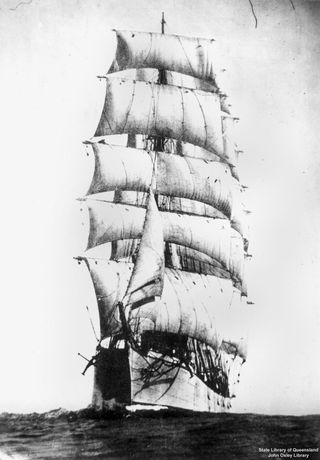 Photograph of the Carradale -ship
